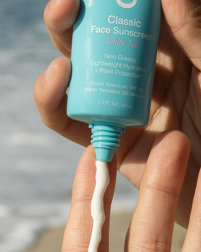 Coola Classic Face Spf 50 White Tea 50ml — Solare Viso