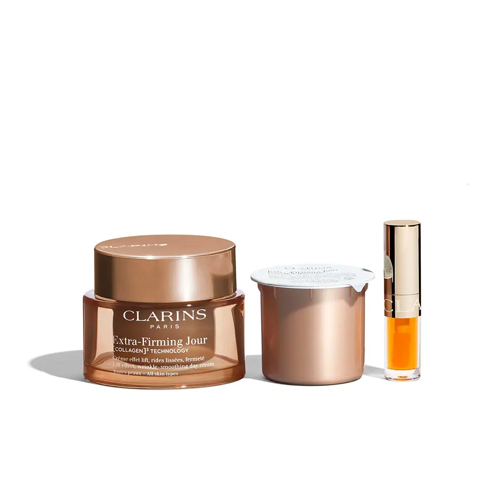 Clarins Extra-Firming — cofanetto crema rassodante tutti i tipi di pelle 4 pezzi