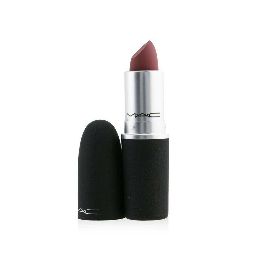 MAC Cosmetics Powder Kiss Lipstick Kinda Soar-Ta — rossetto in polvere finish matte