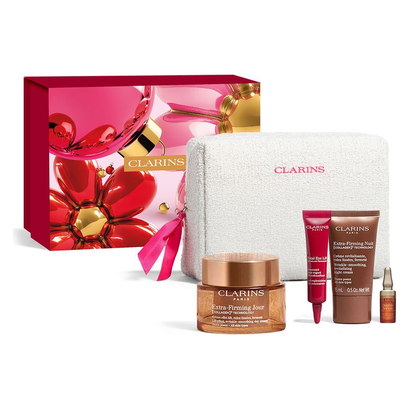 Clarins Extra-Firming Jour Cofanetto — フェイスセット