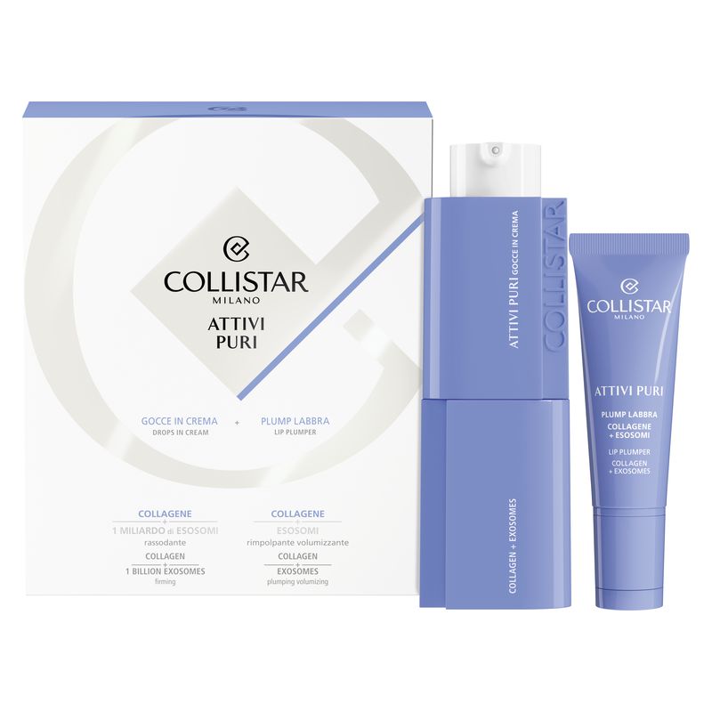Collistar Attivi Puri Collagene + Esosomi cofanetto — Ansigtsbehandlingssæt