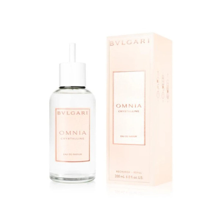 BVLGARI Omnia Crystalline 200 ml Donna Ricarica Eau de Parfum