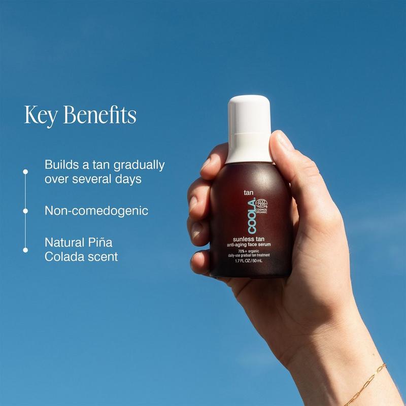 Coola Sunless Tan Anti-Aging Siero Viso 50ml — Siero Viso