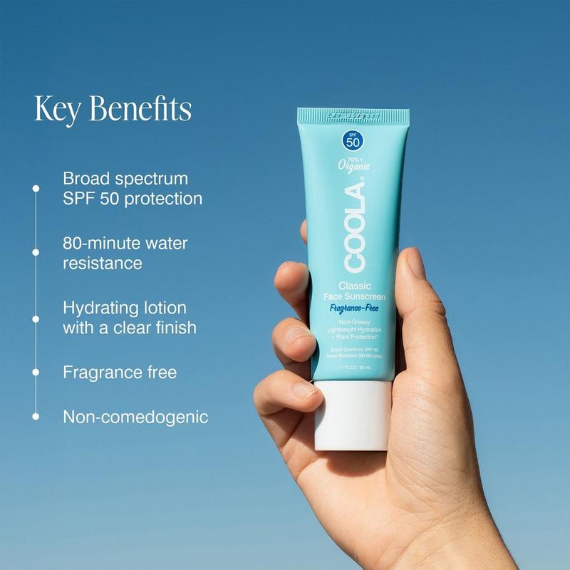Coola Classic Face Spf 50 Fragrance Free 50ml — Protezione Solare Viso