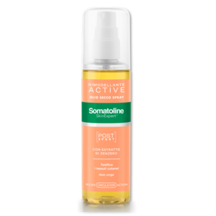 Somatoline Active Olio Secco Spray Rimodellante 125 ml — Olio corpo