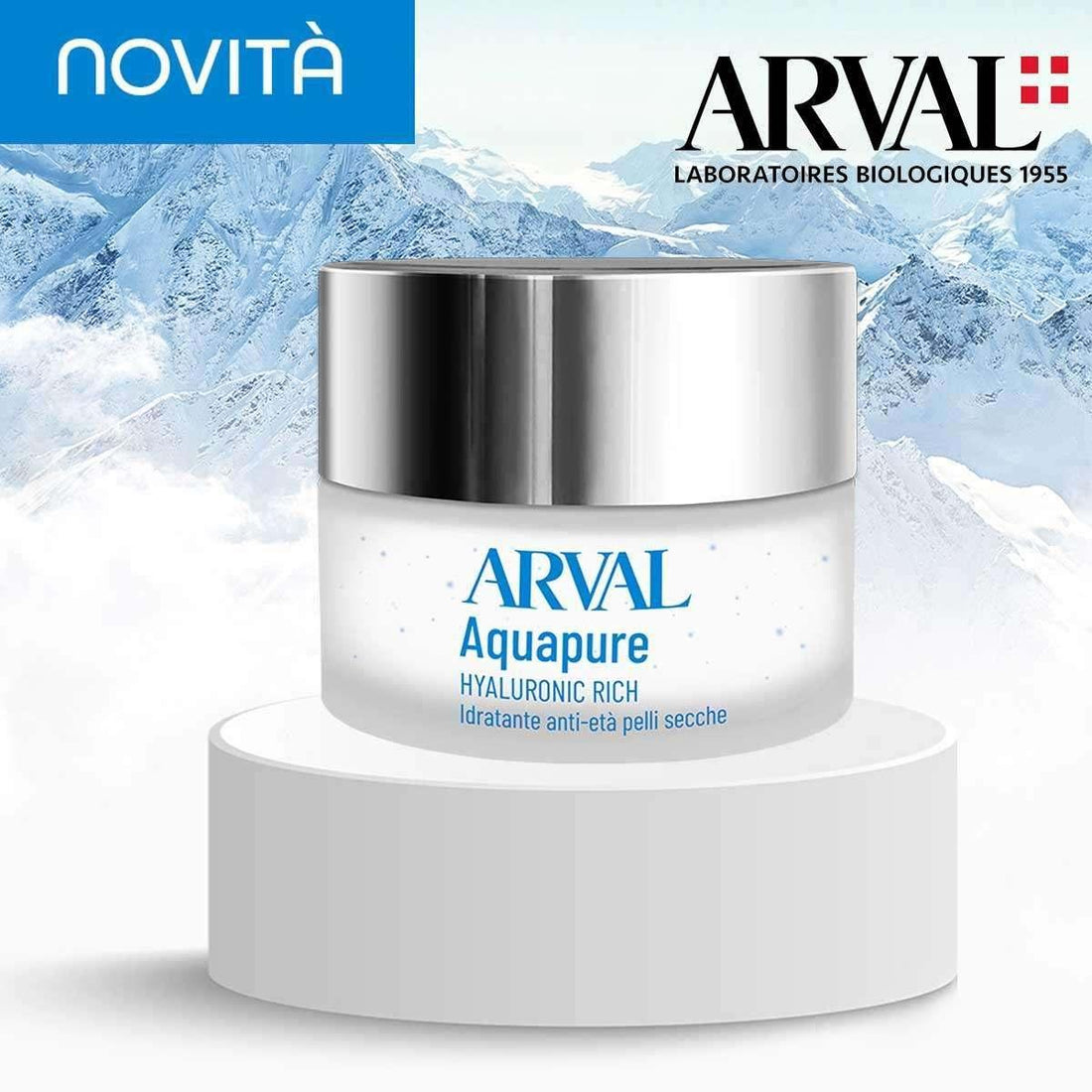 Arval Aquapure Hyaluronic Rich Crema Ricca 50 ml