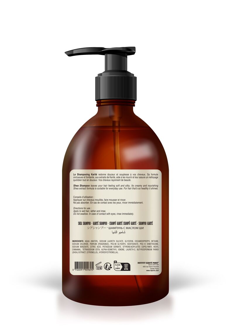 Institut Karité Paris Crema Di Latte Shampoo 1000 ml — Shampoo