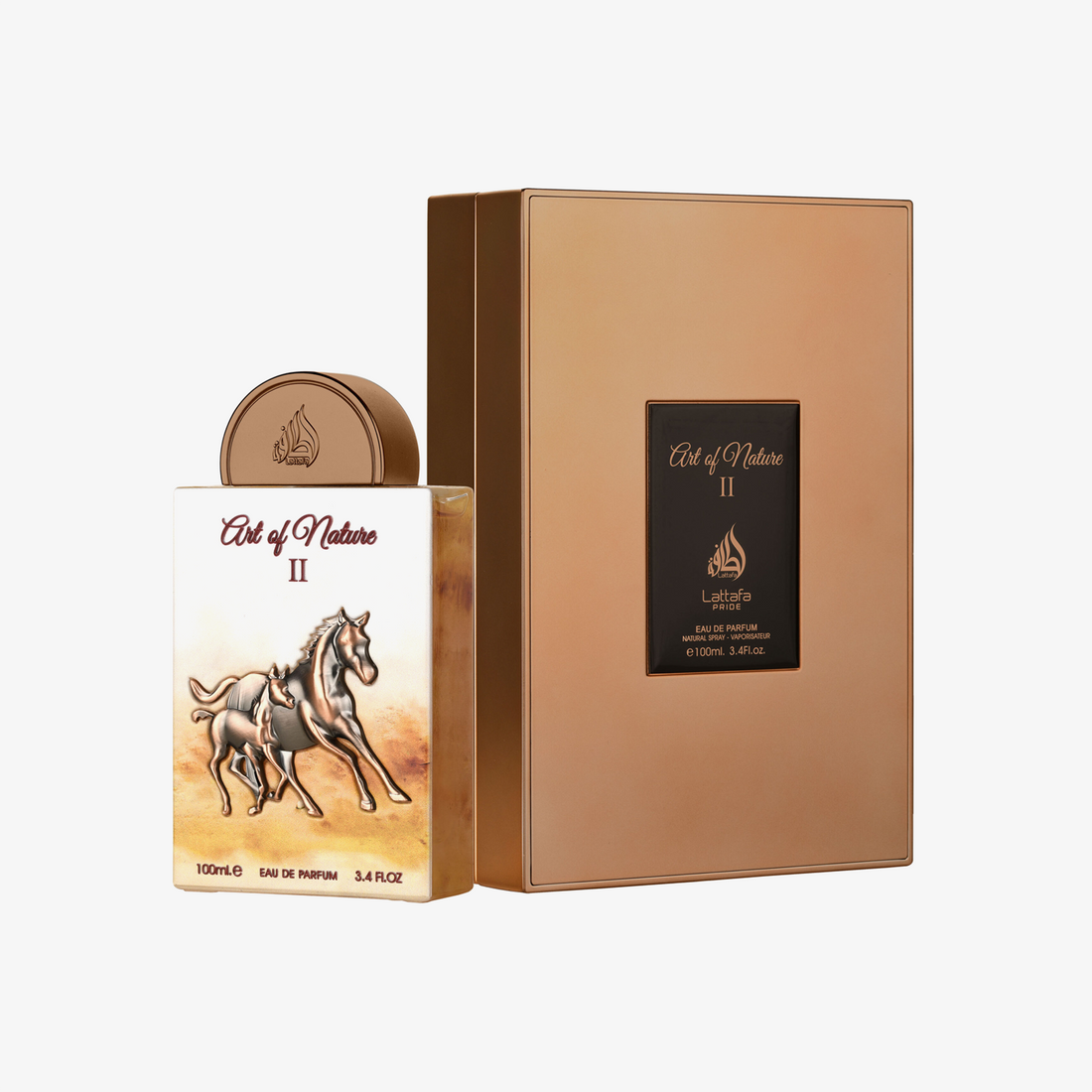 Lattafa perfumes Art Of Nature II - set regalo EDP, Deospray 200 ml e EDP 20 ml 100ml
