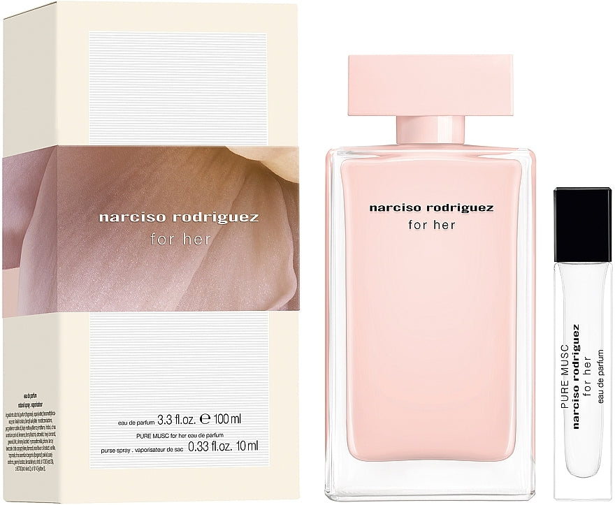 Narciso Rodriguez For Her Set (edp/100ml + edp/10ml)