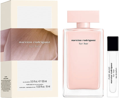 Narciso Rodriguez For Her Set (edp/100ml + edp/10ml)