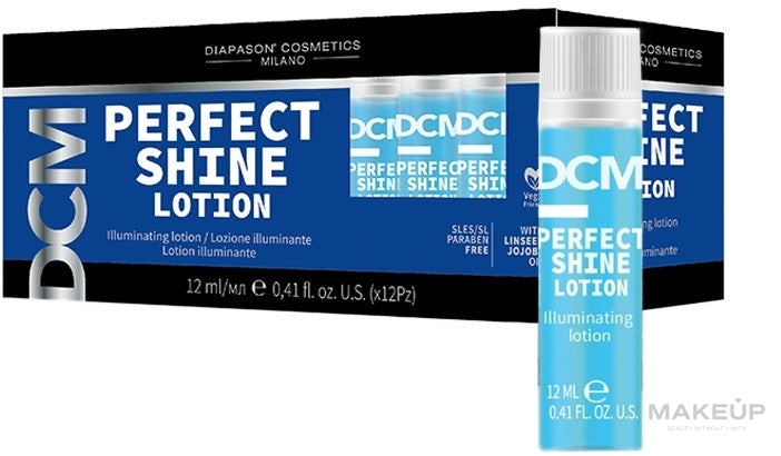 Fiale capelli DCM Perfect Shine Lotion 12 x 12 ml