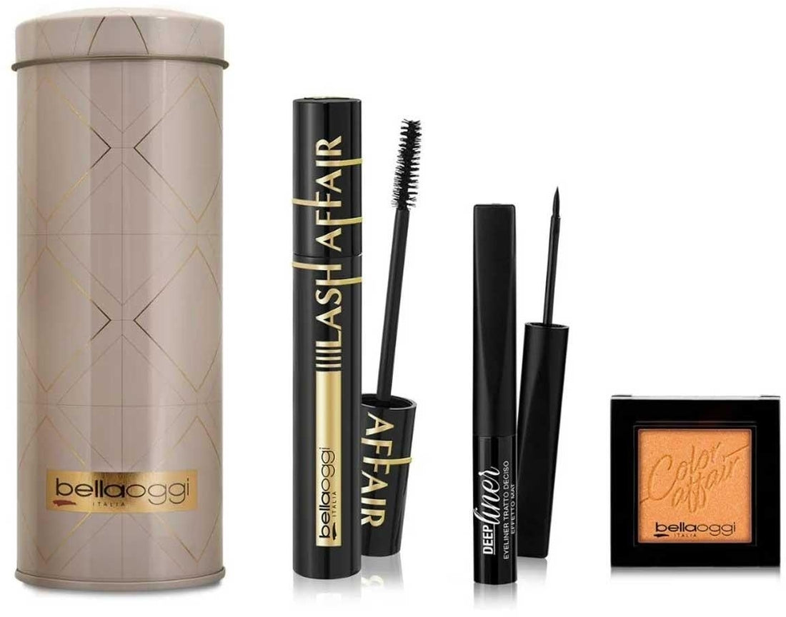 Bellaoggi Eyes On Top Kit (mascara/9.5ml + eyeliner/4.5ml + eyeshadow/2g) Set