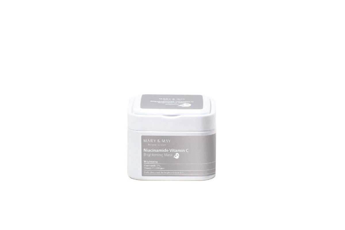 MARY &amp; MAY Niacinamide Vitamine C Verlichtend Masker 30 st