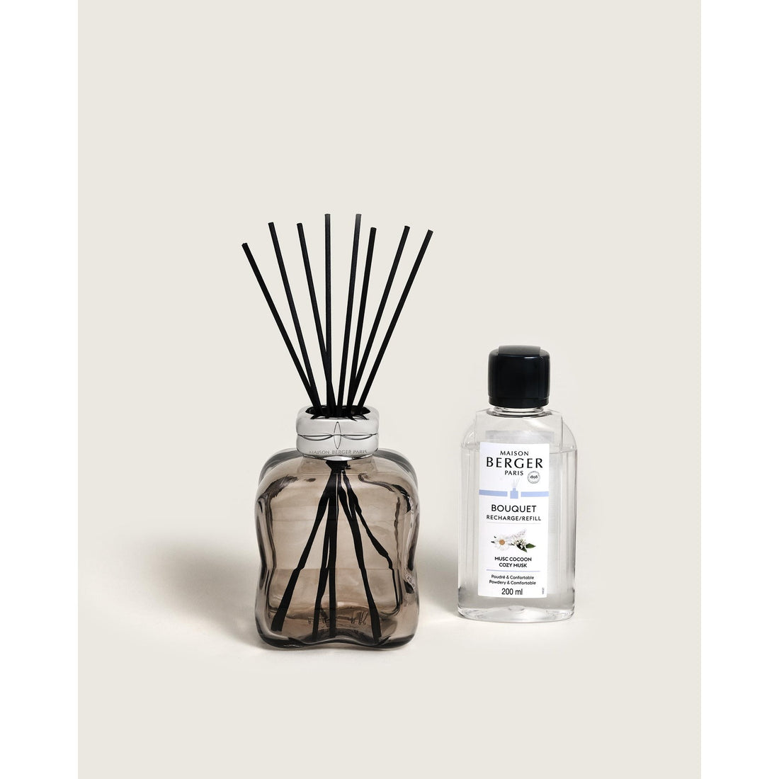 Maison Berger Paris Set regalo diffusore Cosy Brown + ricarica Cozy Musk 200 ml