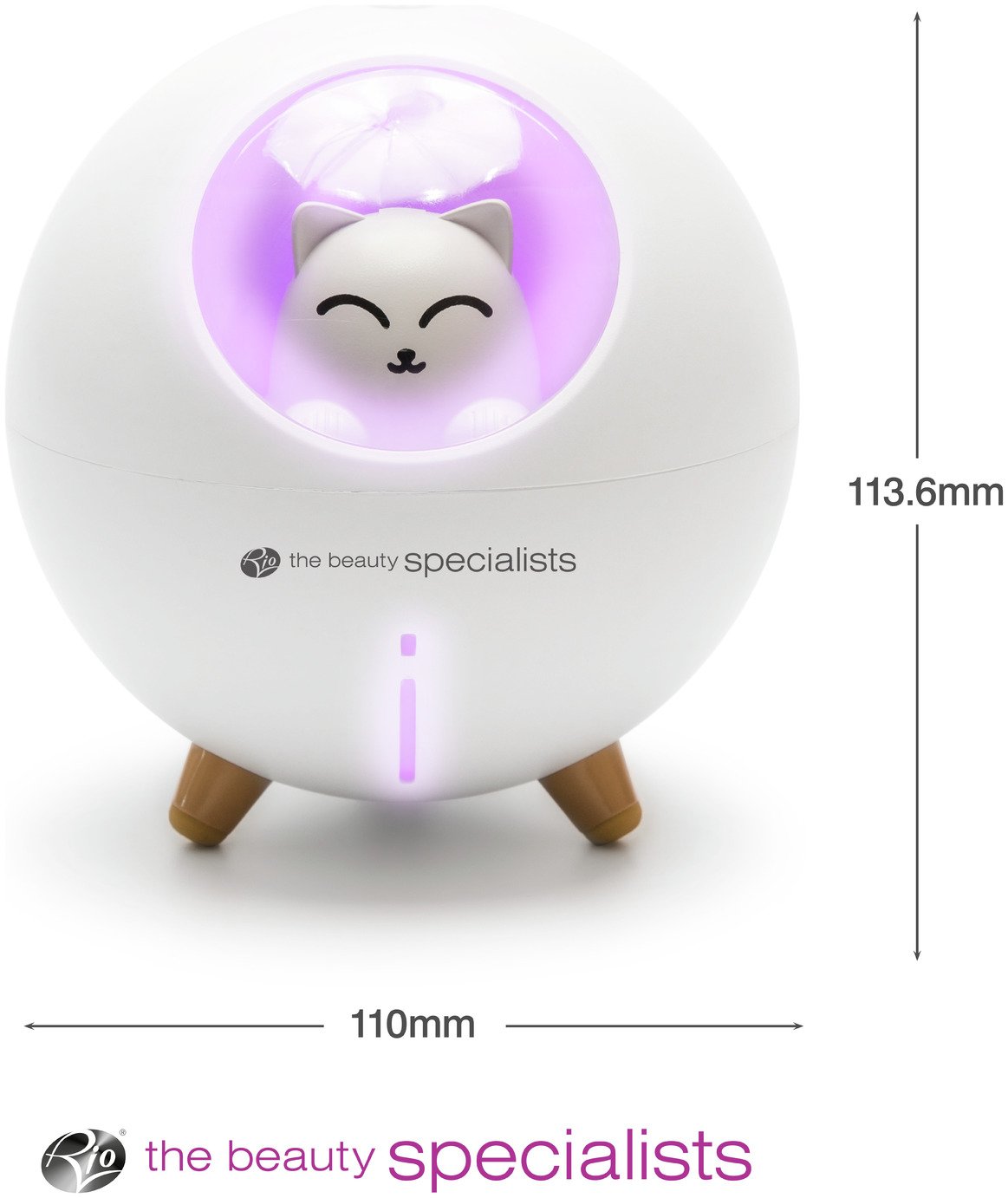 RIO Mia Diffusore di Aromi a Ultrasuoni e Umidificatore 1 pz — Diffusore