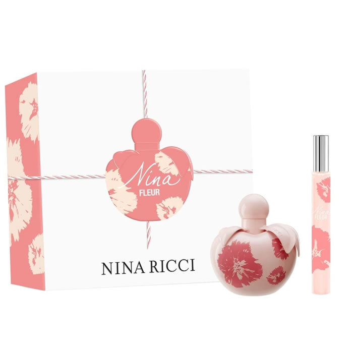 Nina Ricci Nina Fleur Eau de Toilette Spray 50 ml Set 2 Stück