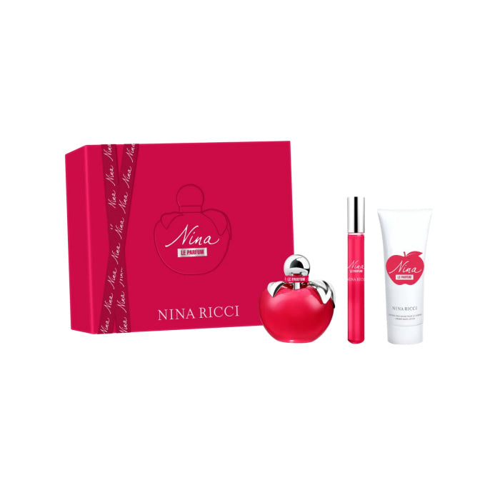 Nina Ricci Nina Le Parfum Eau De Perfume סט ספריי 50 מ&quot;ל 3 חתיכות חג המולד 2023