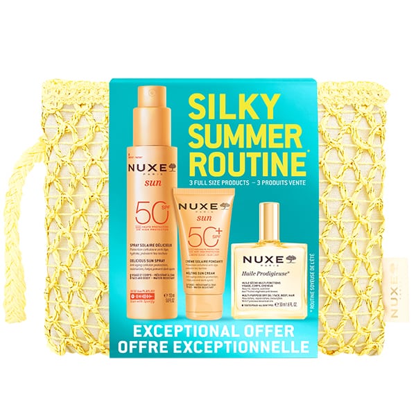 Nuxe Sun Silky Summer Routine set solare 1 pz