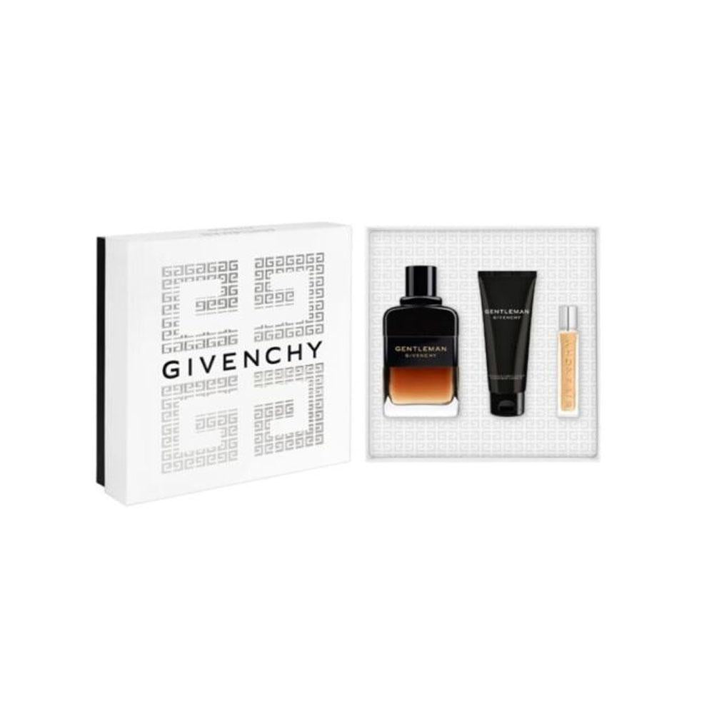 Givenchy عطر جنتلمان بريفيه 100 مل جل استحمام 75 مل بخاخ للسفر 125 مل