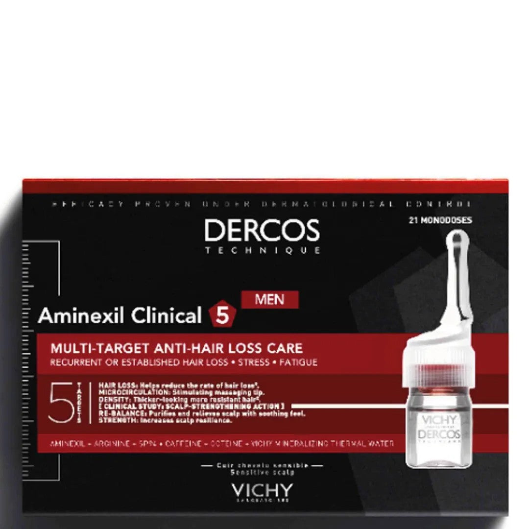 Vichy Dercos Aminexil Clinical 5 21 x 6 ml — Trattamento Capelli