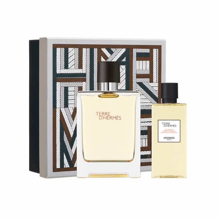 Hermès Terre D'Hermès Eau De Toilette uomo Spray 100ml Set 2 pezzi