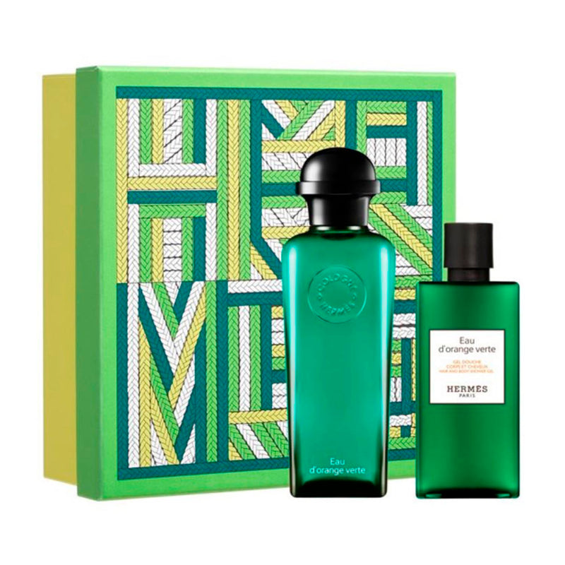 Hermès Hermes Paris Eau D'orange Verte Eau De Cologne Unisex 100ml Spray Bagnoschiuma 80ml