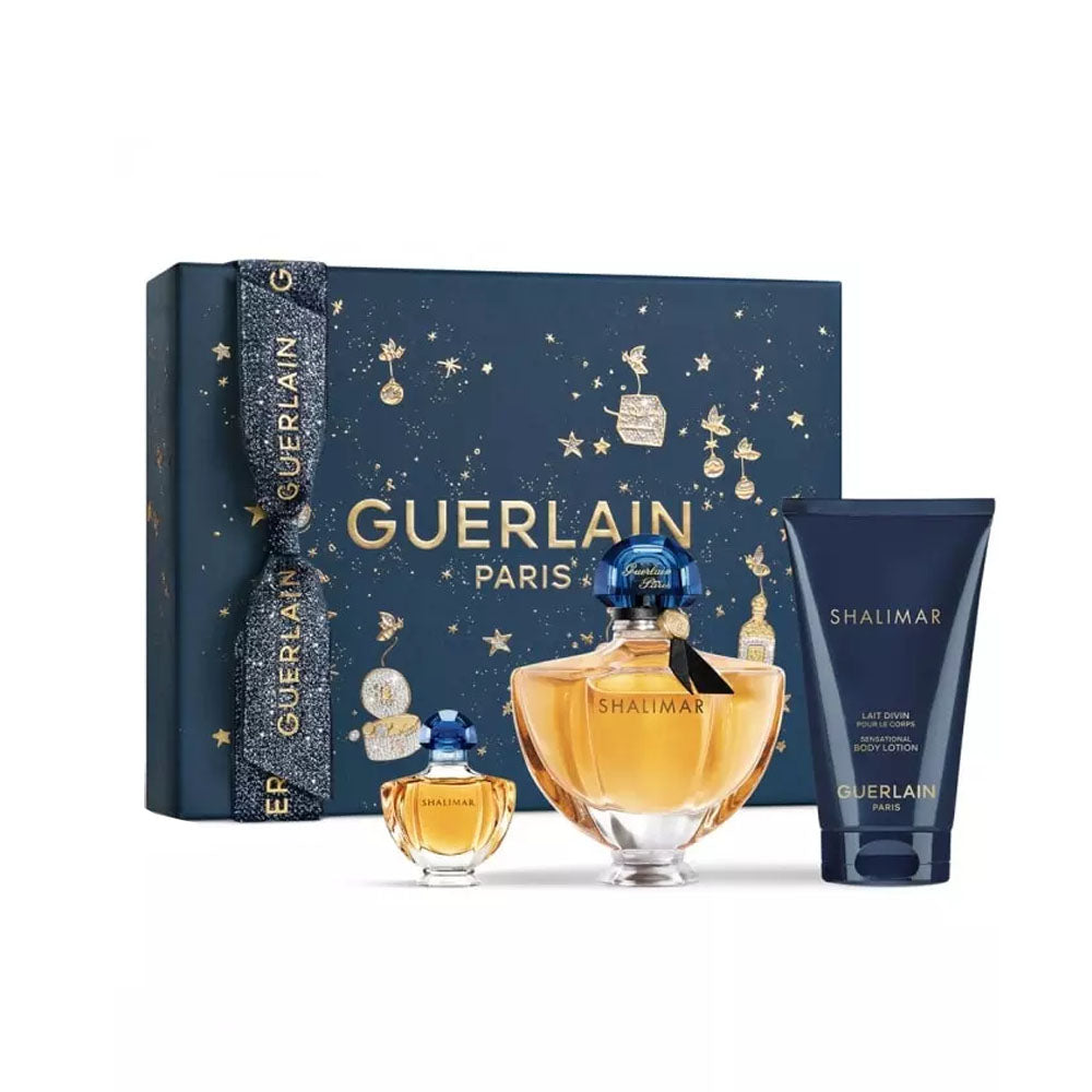 Guerlain Set Shalimar Eau de Parfum Donna 50 ml + 5 ml + Lozione corpo 75 ml