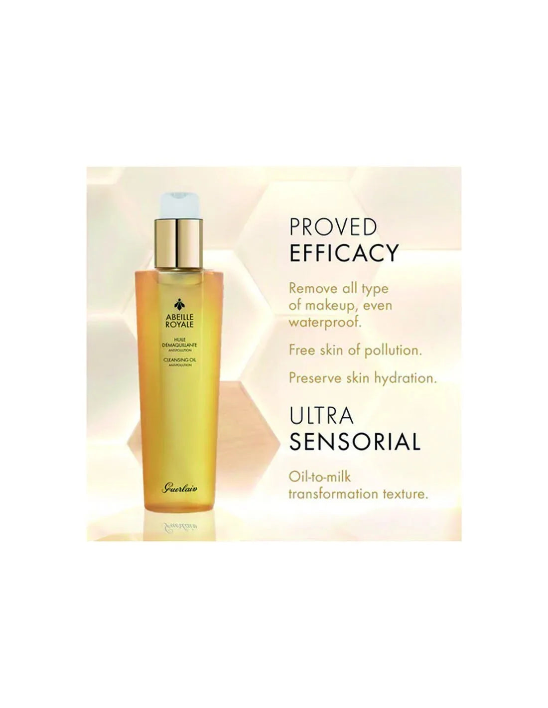 Guerlain Abeille Royale Olio Struccante 150ml — Detergente Viso