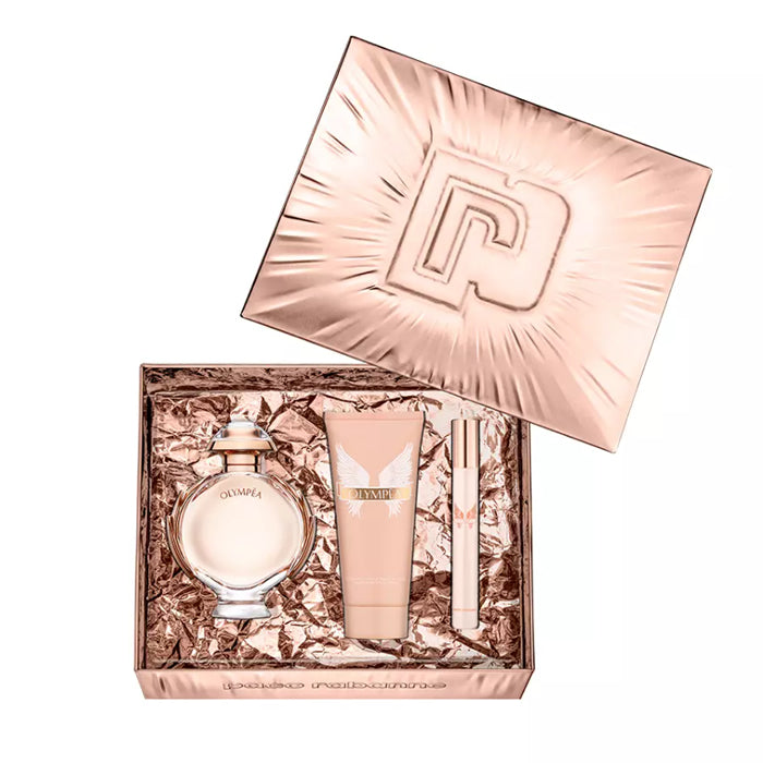 Paco Rabanne عطر أولمبيا بخاخ 80 مل مجموعة 3 قطع 2021