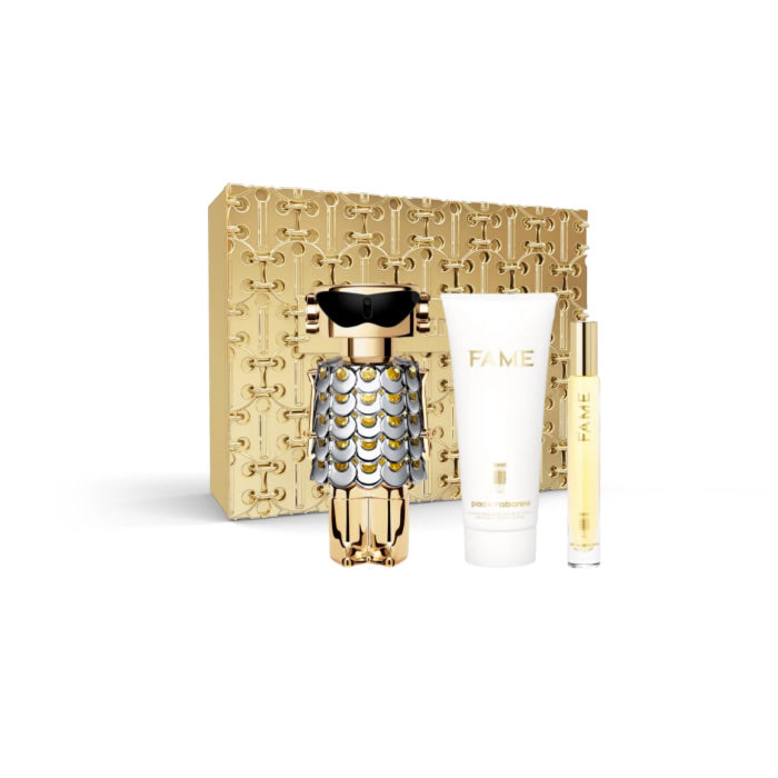 Paco Rabanne Fame Eau De Parfum Vaporisateur 80 ml Coffret de 3 pièces Noël 2023