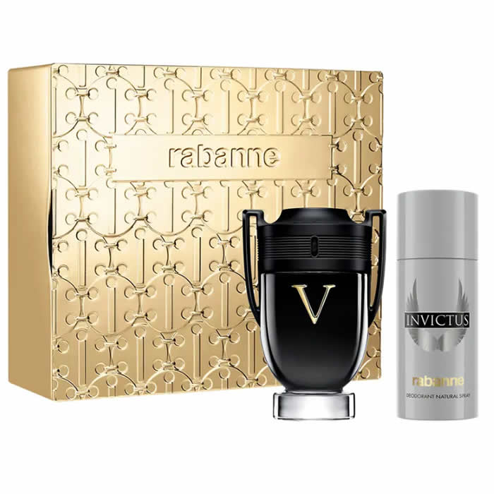 Paco Rabanne Invictus Victory Elixir woda perfumowana w sprayu 100ml zestaw 2 sztuki