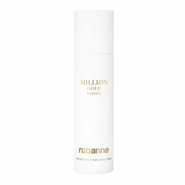 Rabanne Million Gold pentru spray-ul ei deodorant natural 150 ml