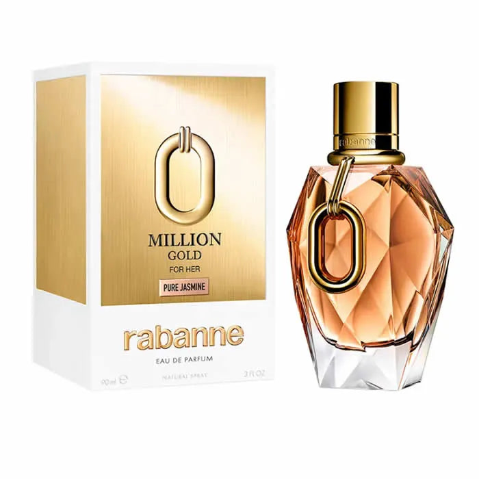 Rabanne Million Gold For Her Pure Jasmine Eau De Parfum Spray 90ml 
