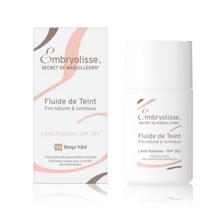 Embryolisse Fondotinta fluido SPF 20 04 Beige Hâlé — كريم أساس سائل