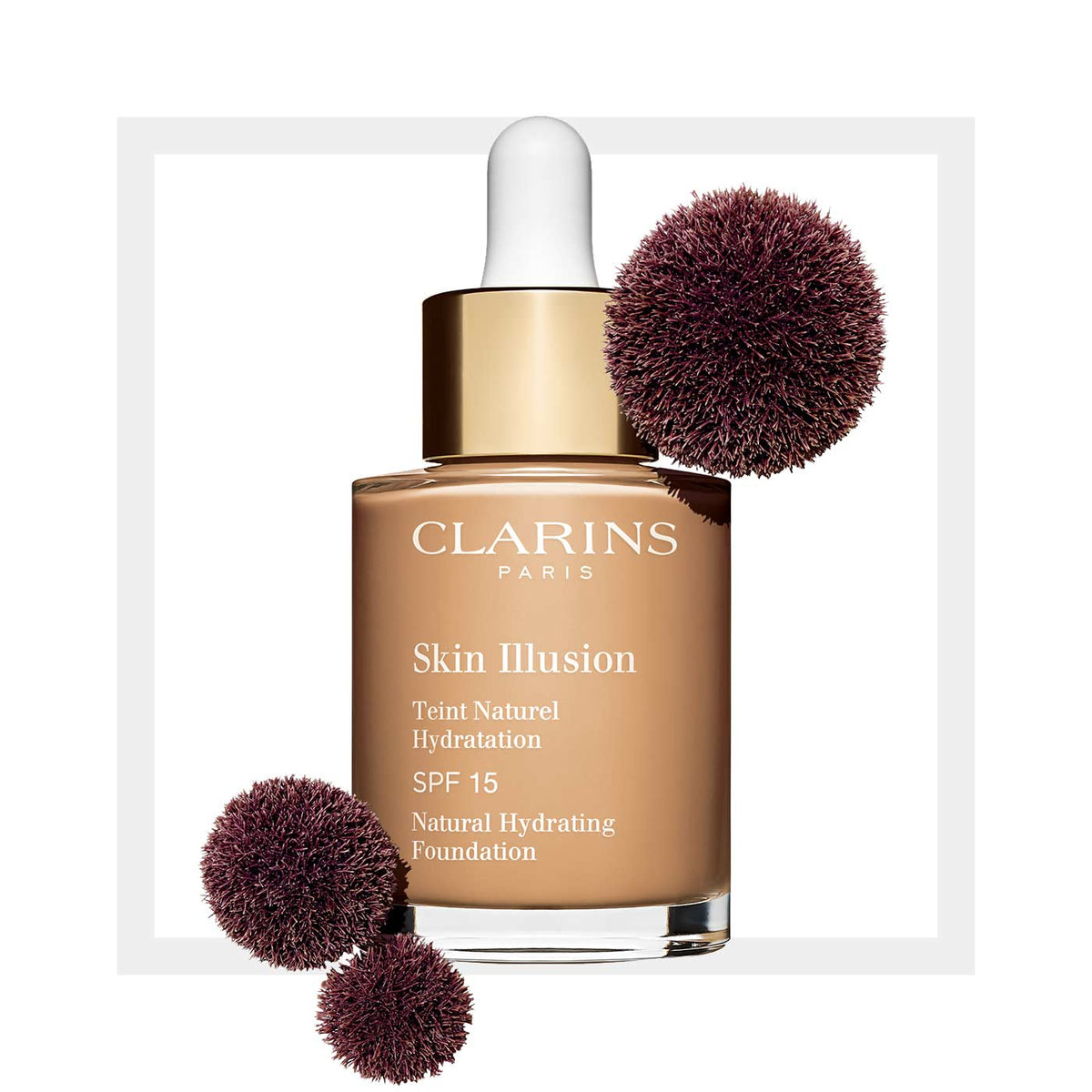 Clarins Skin Illusion Fondotinta 110 Miele 30 ml — Fondotinta