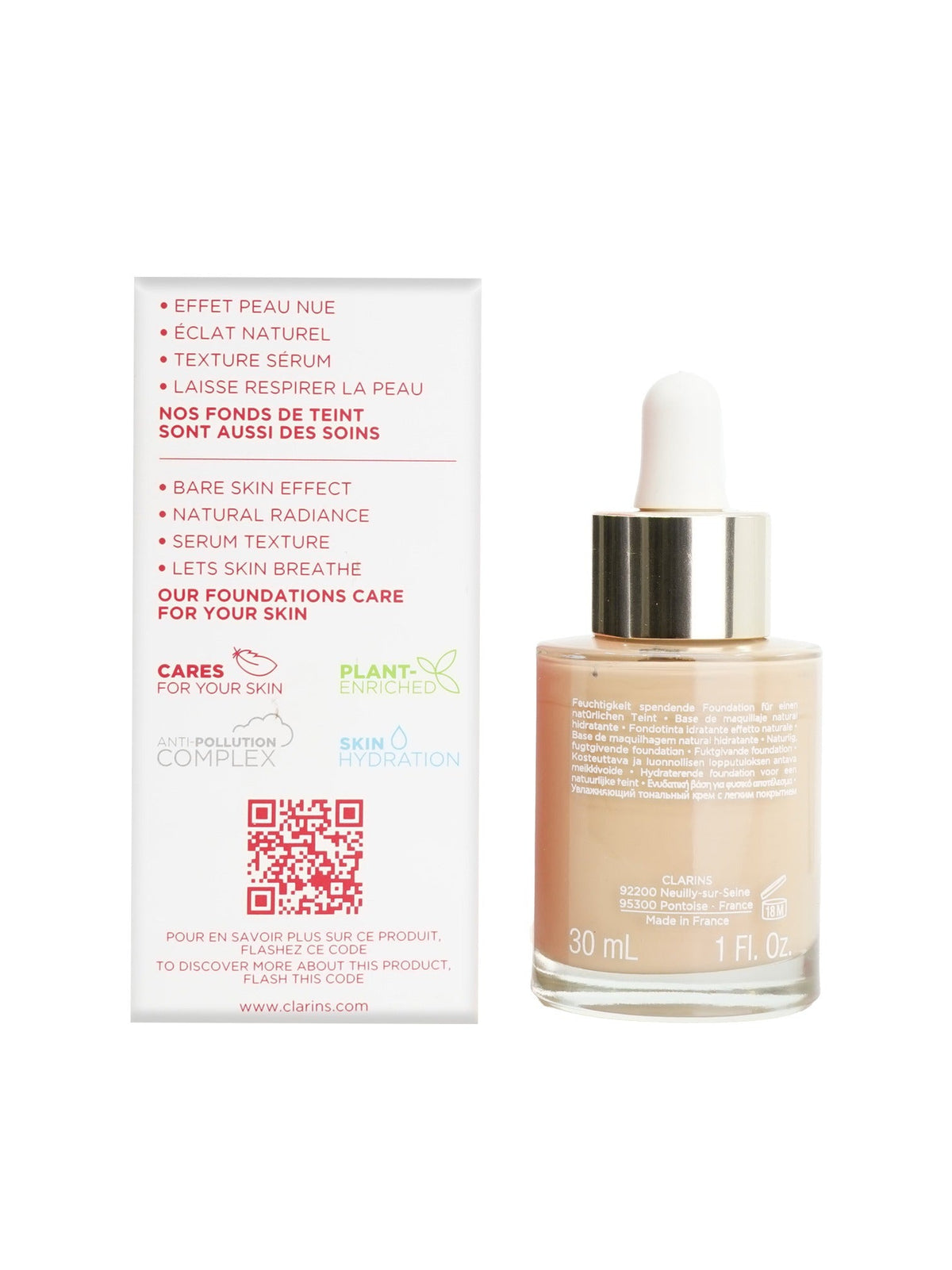 Clarins Skin Illusion Fondotinta Cla_116_5 coffee