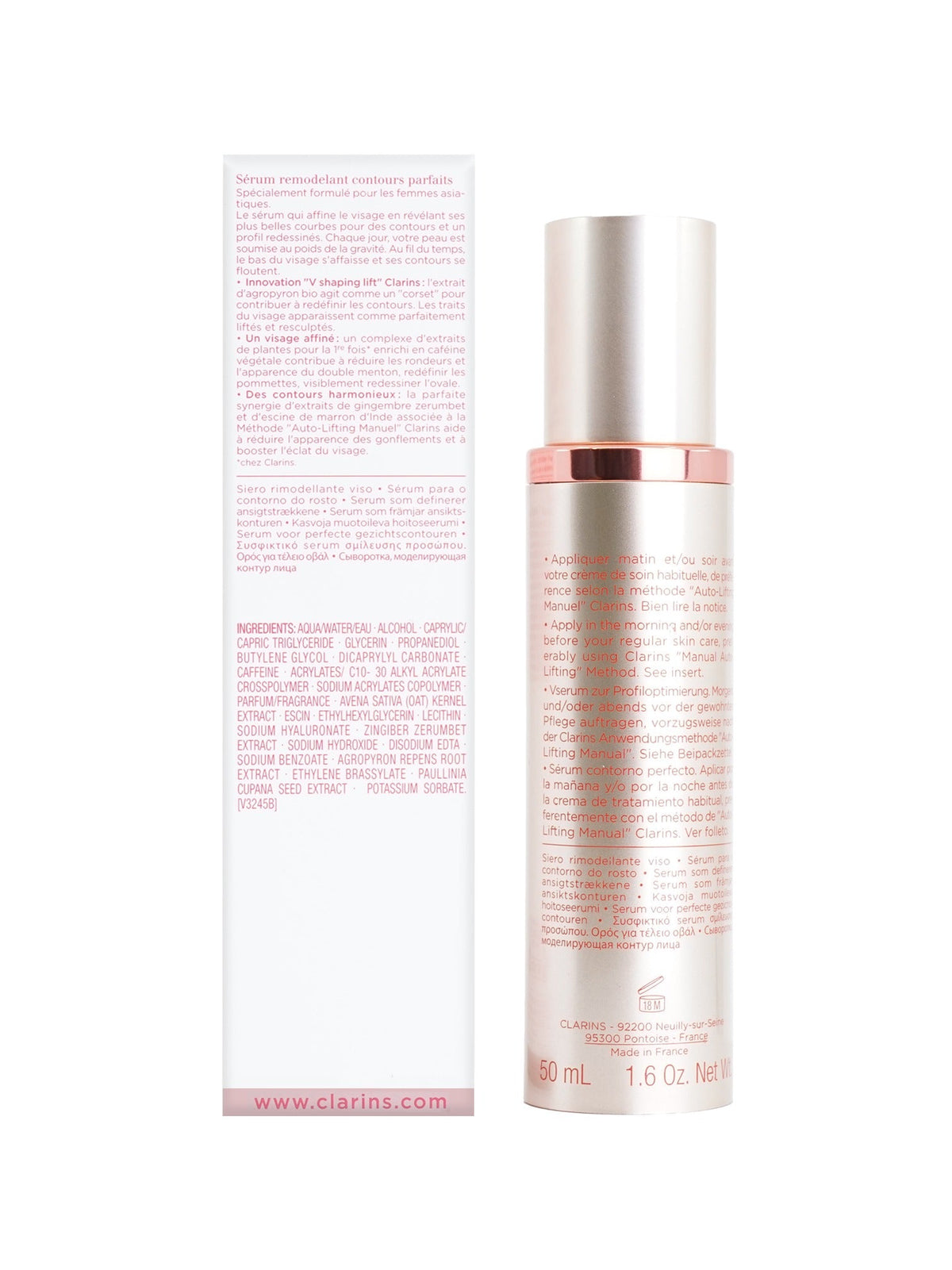 Clarins Siero Modellante Total V 50ml — Siero viso