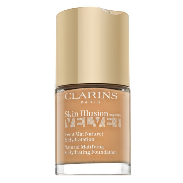 Clarins Skin Illusion Velvet Natural Fondotinta opacizzante e idratante 108W Sand 30 ml