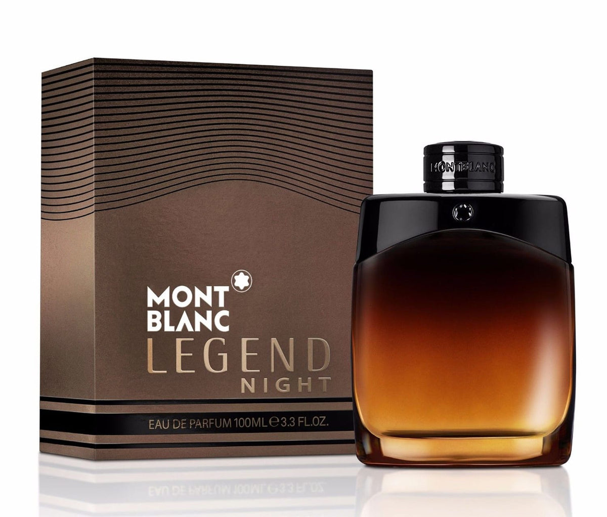 Montblanc Legend Night Eau de Parfum ambrato da uomo 100 ml