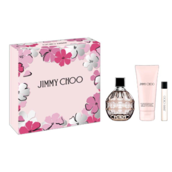 Jimmy Choo Eau De Perfume Spray 100ml Set 3 Pieces