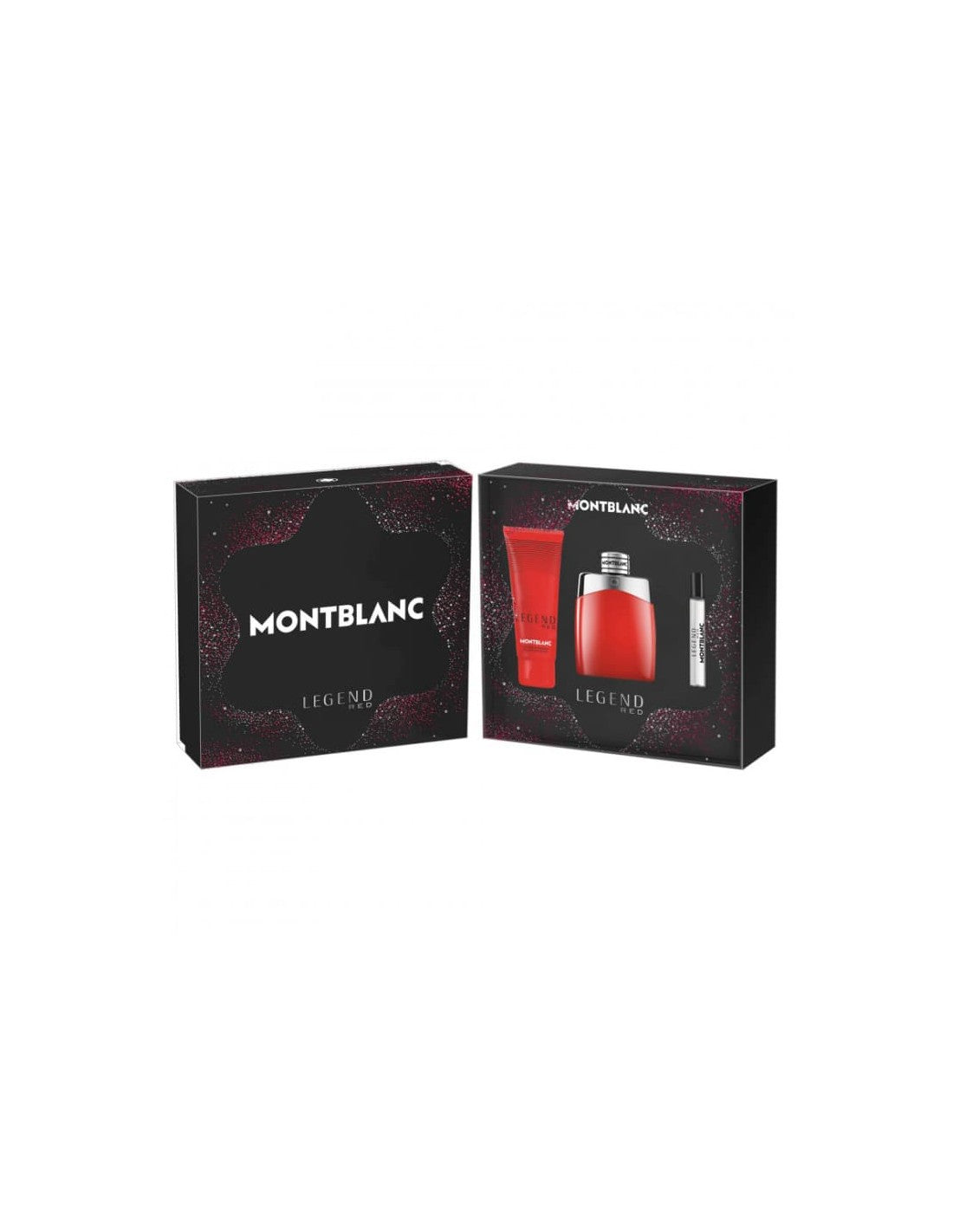 Sett Montblanc Legend Red Edp 100 ml Gel Mini