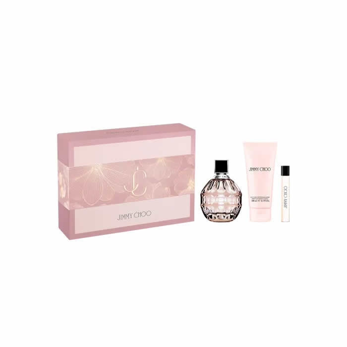 Jimmy Choo Eau De Parfum Spray 100ml Set de 3 piezas