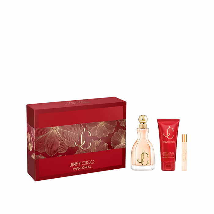 Jimmy Choo I Want Choo Eau De Parfum Vaporisateur 100 ml Coffret de 3 pièces