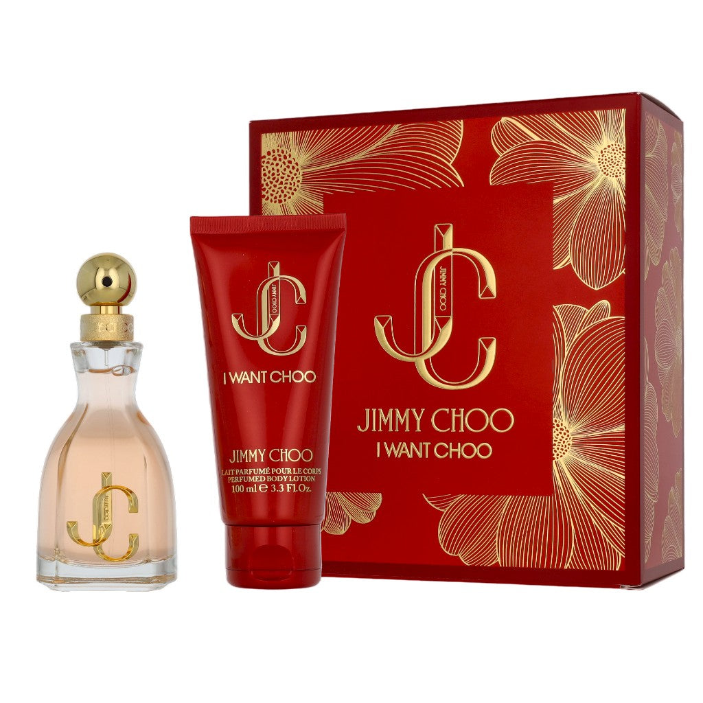 Jimmy Choo I Want Choo 2点セット：オードパルファム、ボディミルク