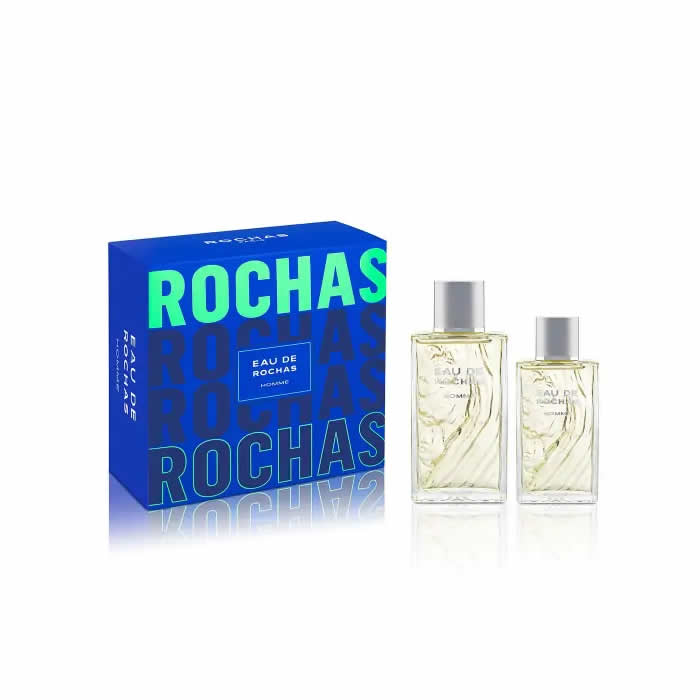 Rochas Eau De Rochas Pánská toaletní voda ve spreji 100ml sada 2 kusů