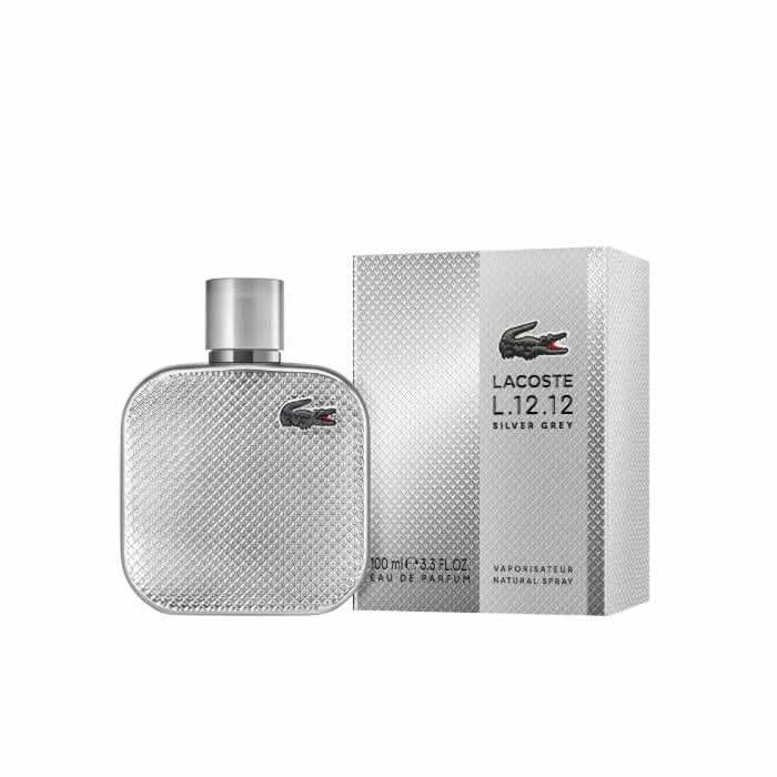 Lacoste L.12.12 Silver Grey Eau De Parfum Spray 100ml 
