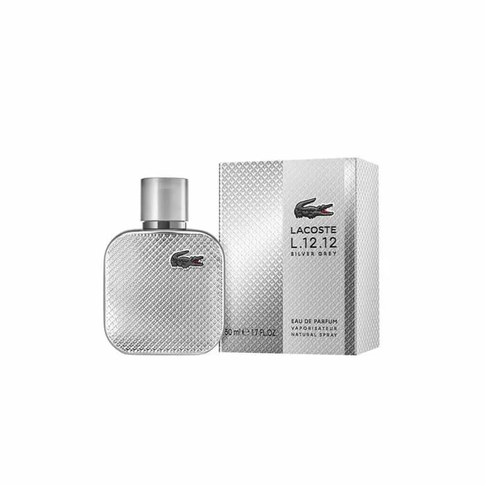 Lacoste L.12.12 Grigio Argento Eau de Parfum Spray 50ml 