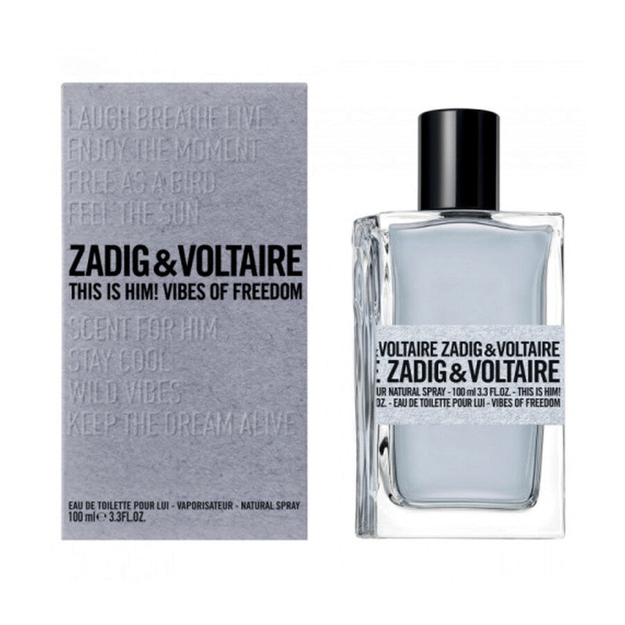 Zadig &amp; Voltaire 이 사람이 바로 그 사람이다! 바이브 오브 프리덤 EDT M 100ml