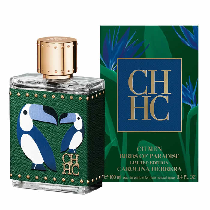 Carolina Herrera CH Men Birds Of Paradise Eau De Parfum Spray 100ml περιορισμένης έκδοσης