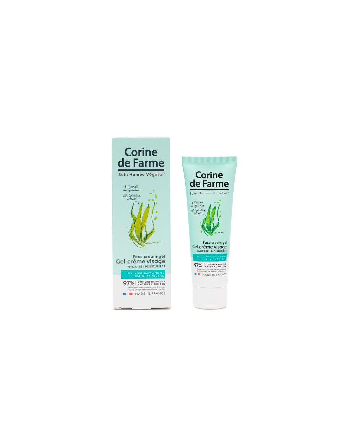 Corine De Farme Fugtgivende Gel Creme 50ml